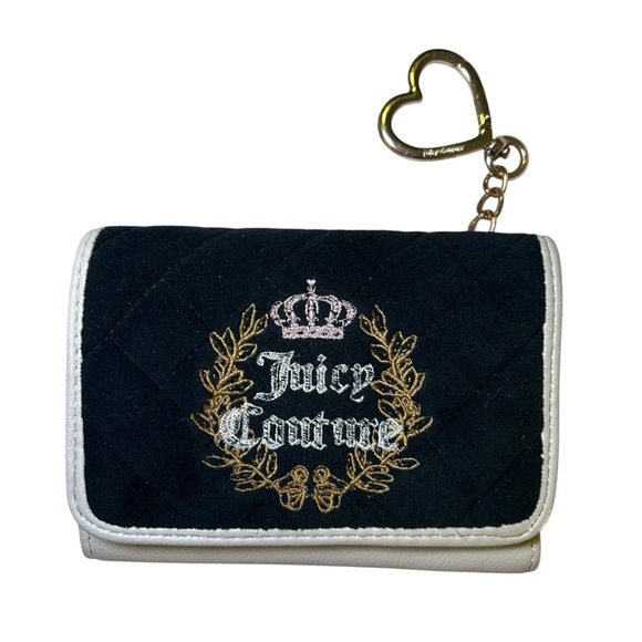 Juicy Couture Elegant Black and White Wallet - Picture 1 of 6